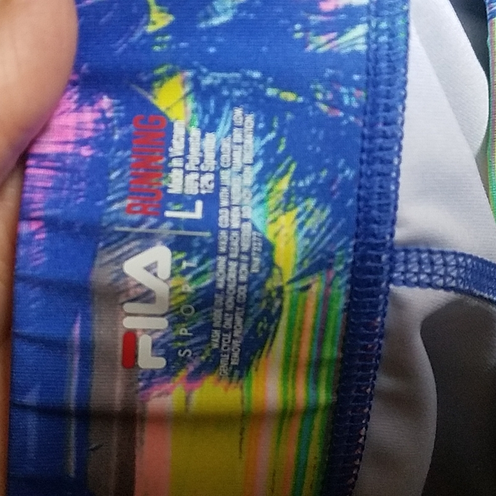 Fila sport tropical running shorts size large - Picture 5 of 6